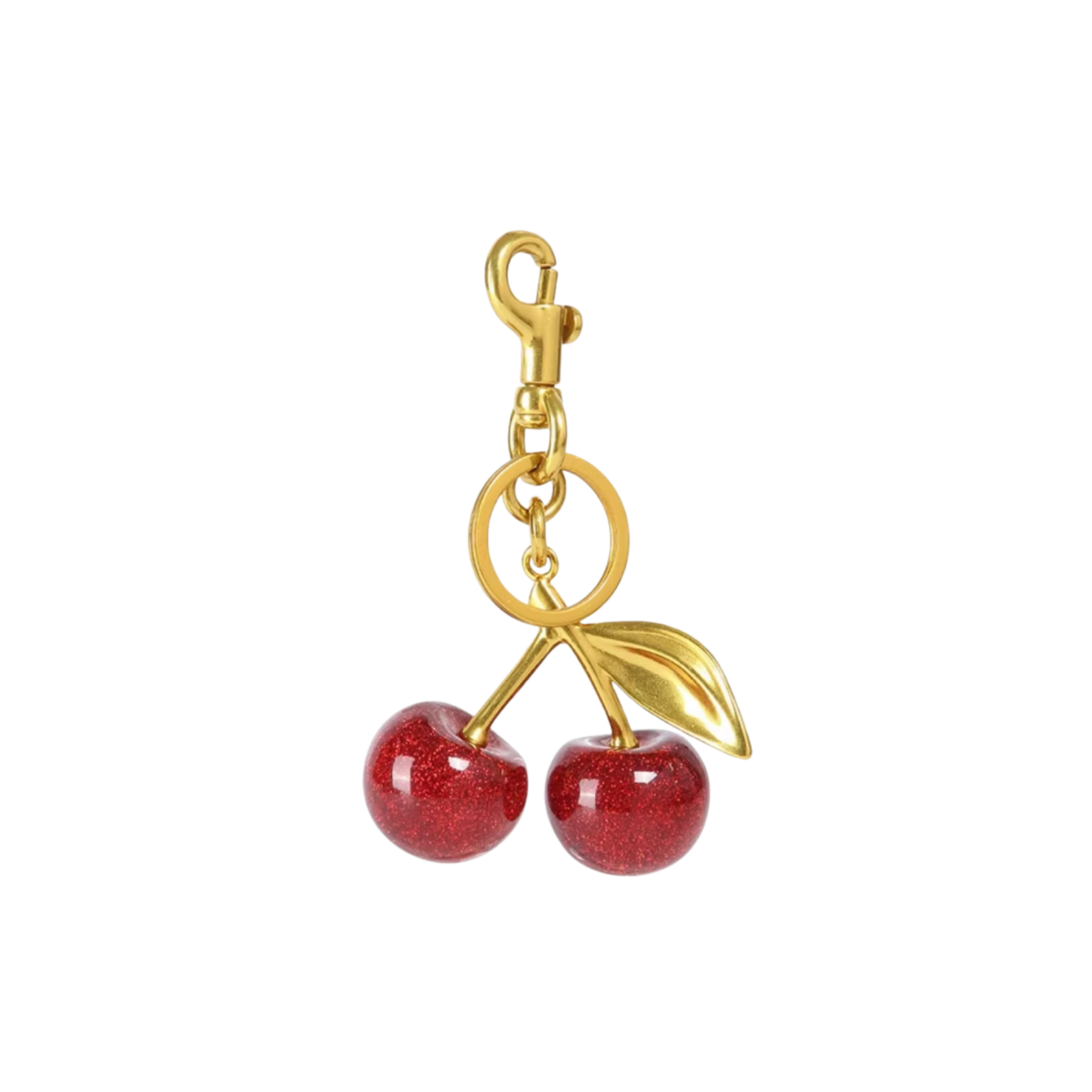 Golden Cherry Charm