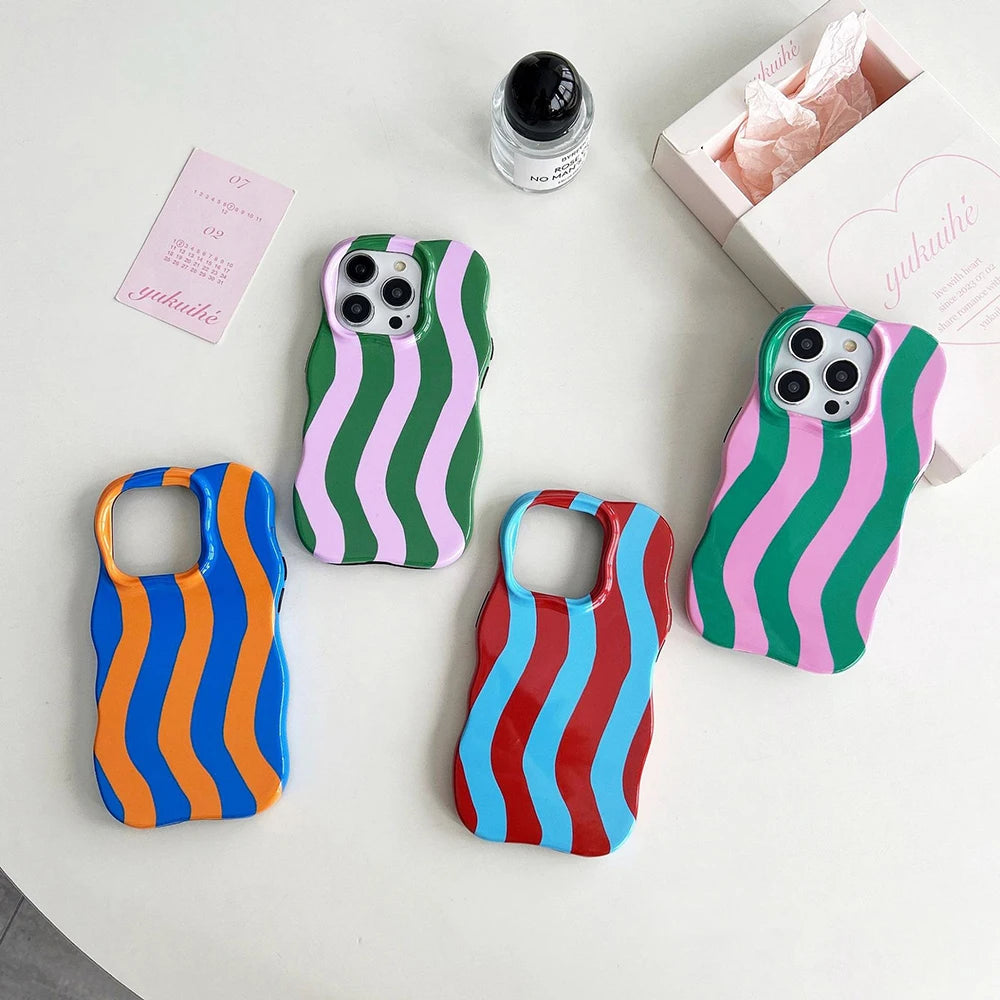 Glossy Stripes Phone Case